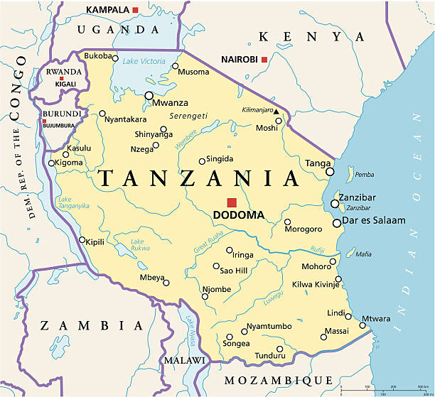 Map of Tanzania