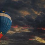 Hot air balloon safari