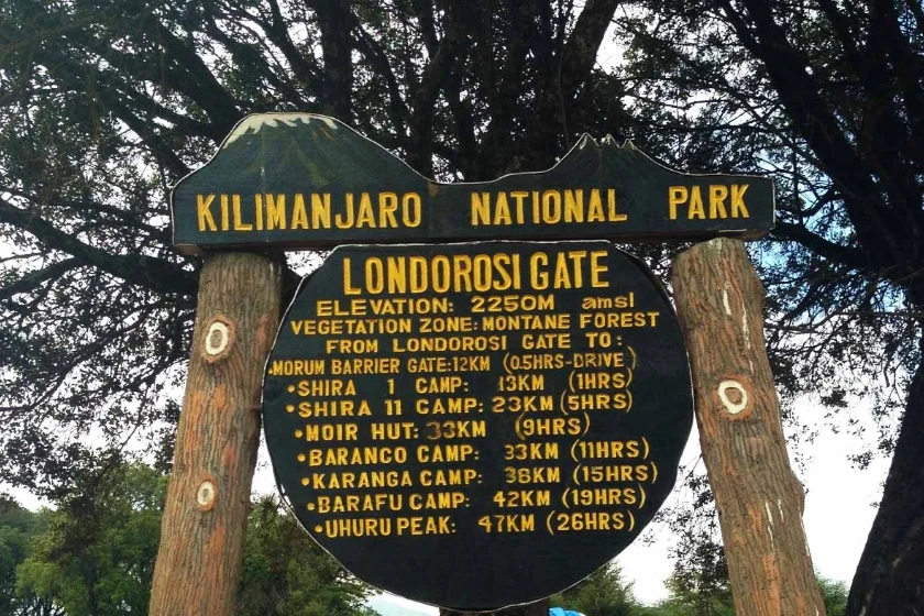 9 Days Lemosho Route