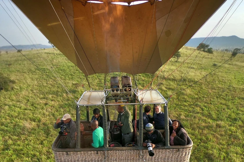 Hot Air Balloon Safari